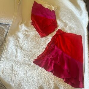 Summersalt Swimsuit and matching skirt/ sarong